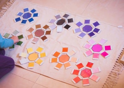 Caja de color número 3 Montessori DIY