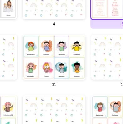tarjetas emociones